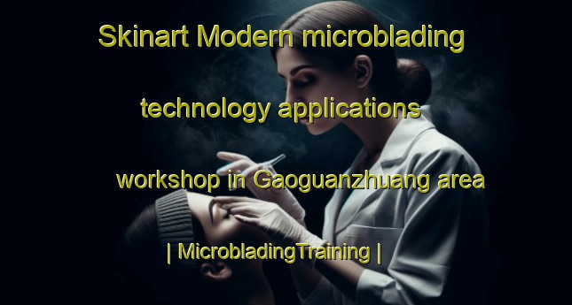 Skinart Modern microblading technology applications workshop in Gaoguanzhuang area | MicrobladingTraining | MicrobladingClasses | SkinartTraining-China